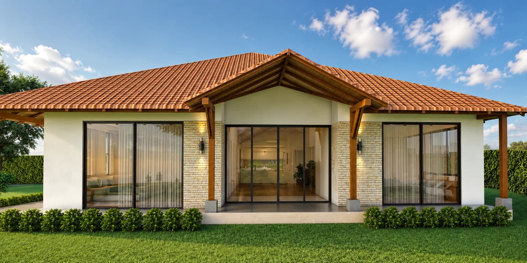 Casa Térrea Espaçosa com 4 Quartos e Suíte Master - Imagem 1