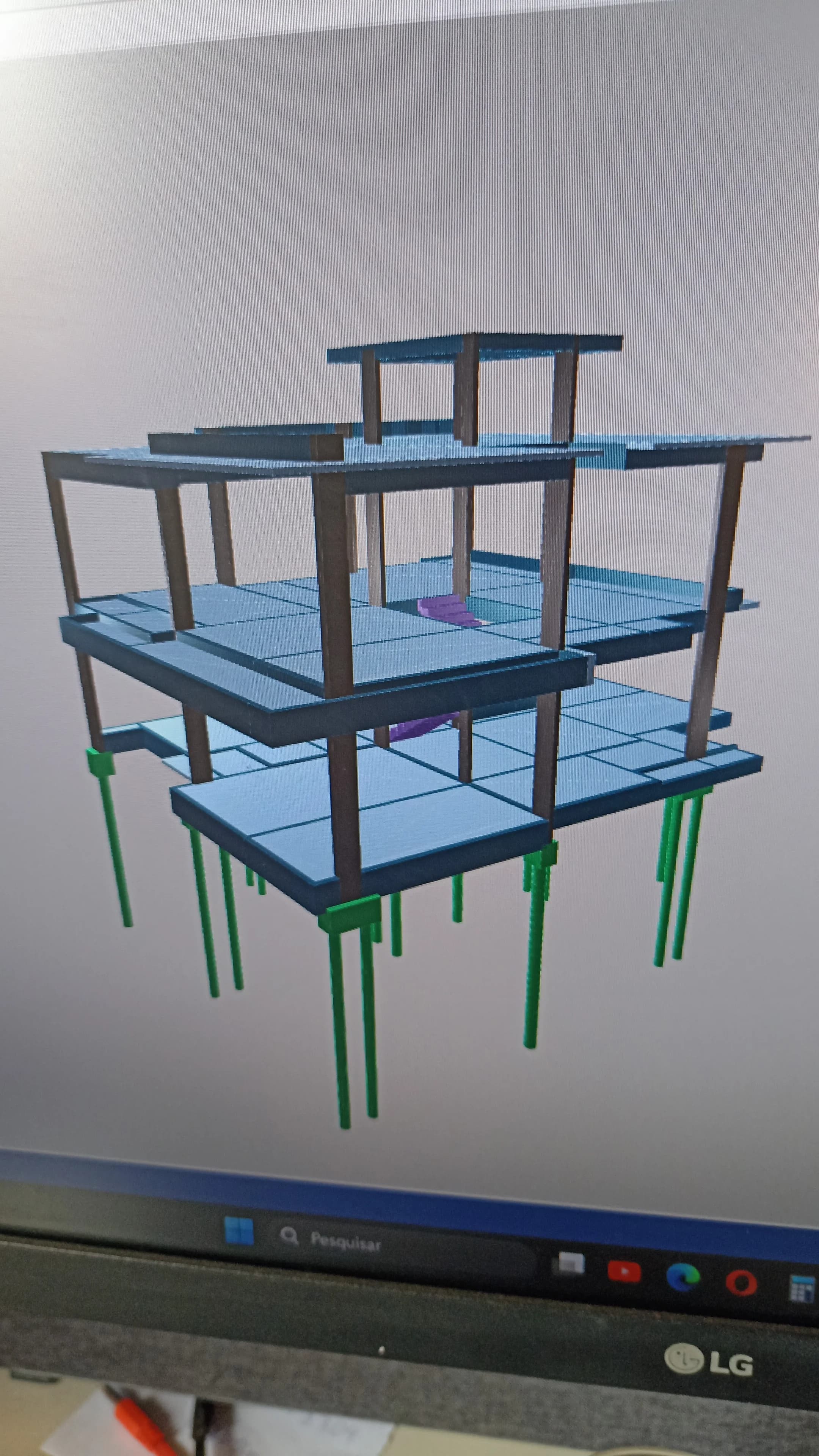 Projeto estrutural residencial