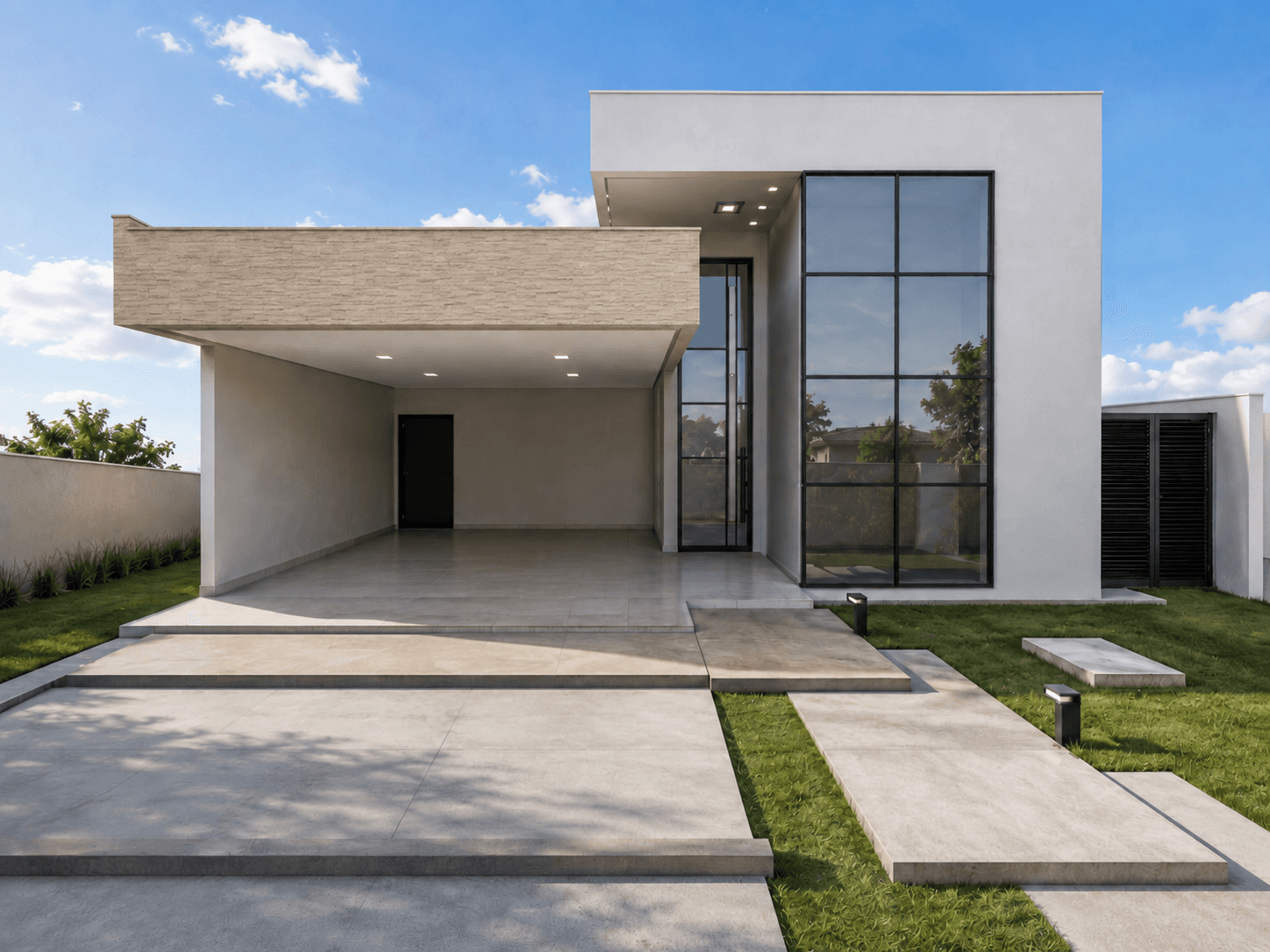 Casa Térrea com Piscina - Imagem 1