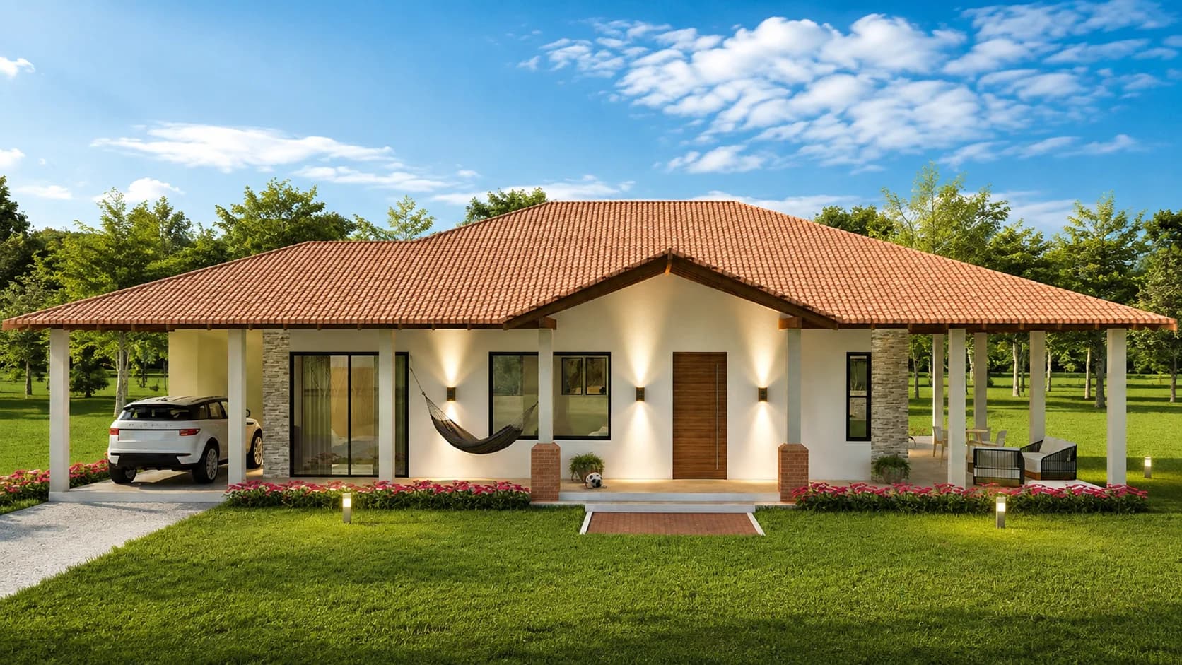 Casa Térrea Moderna com 3 Quartos e Espaço Gourmet - Imagem 1