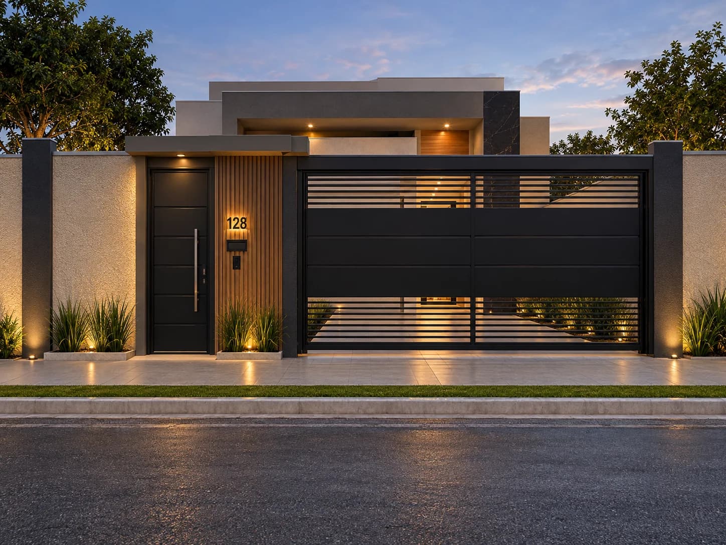 Casa Térrea Moderna com 2 Quartos, Suíte e Área Gourmet - Imagem 1