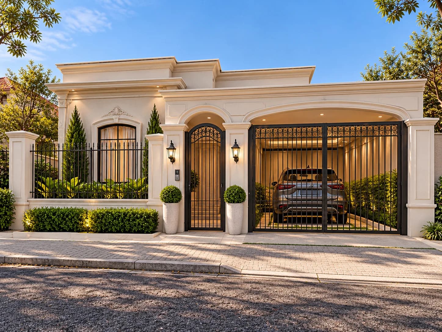 Casa Térrea Clássica Compacta com Garagem e Área Gourmet - Imagem 1