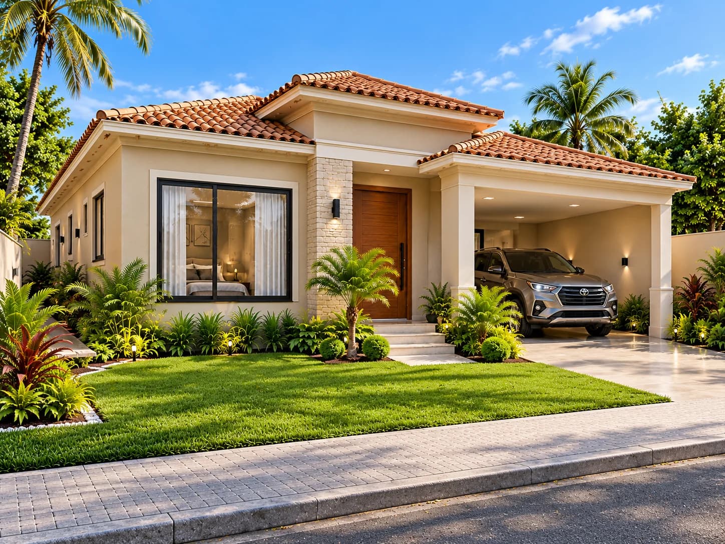 Casa Térrea Colonial com 2 Quartos, Área Gourmet e Garagem - Imagem 1